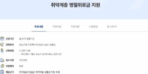 전북 임실 군 명절 지원금 대상자, 지원 금액, 신청 방법