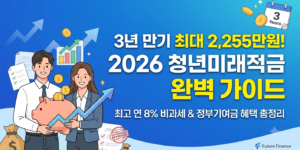 2026년 청년미래적금신청 가이드
