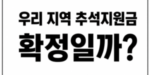2026년 민생지원금 주는곳